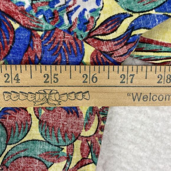 Da Vinci California Hawaiian Shirt Mens Size 1X XL Tropical Reverse Print USA - Picture 15 of 16